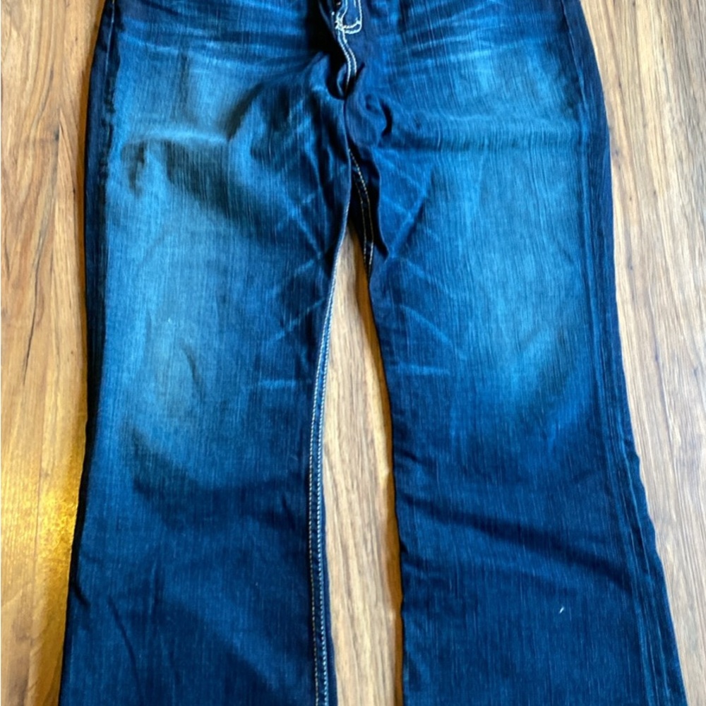 BKE Dark Blue Flare Women's Jeans